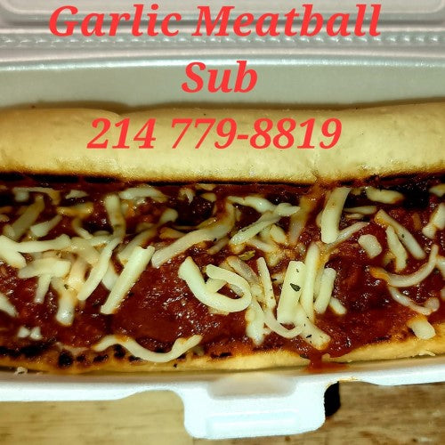 Garlic Meatball sub